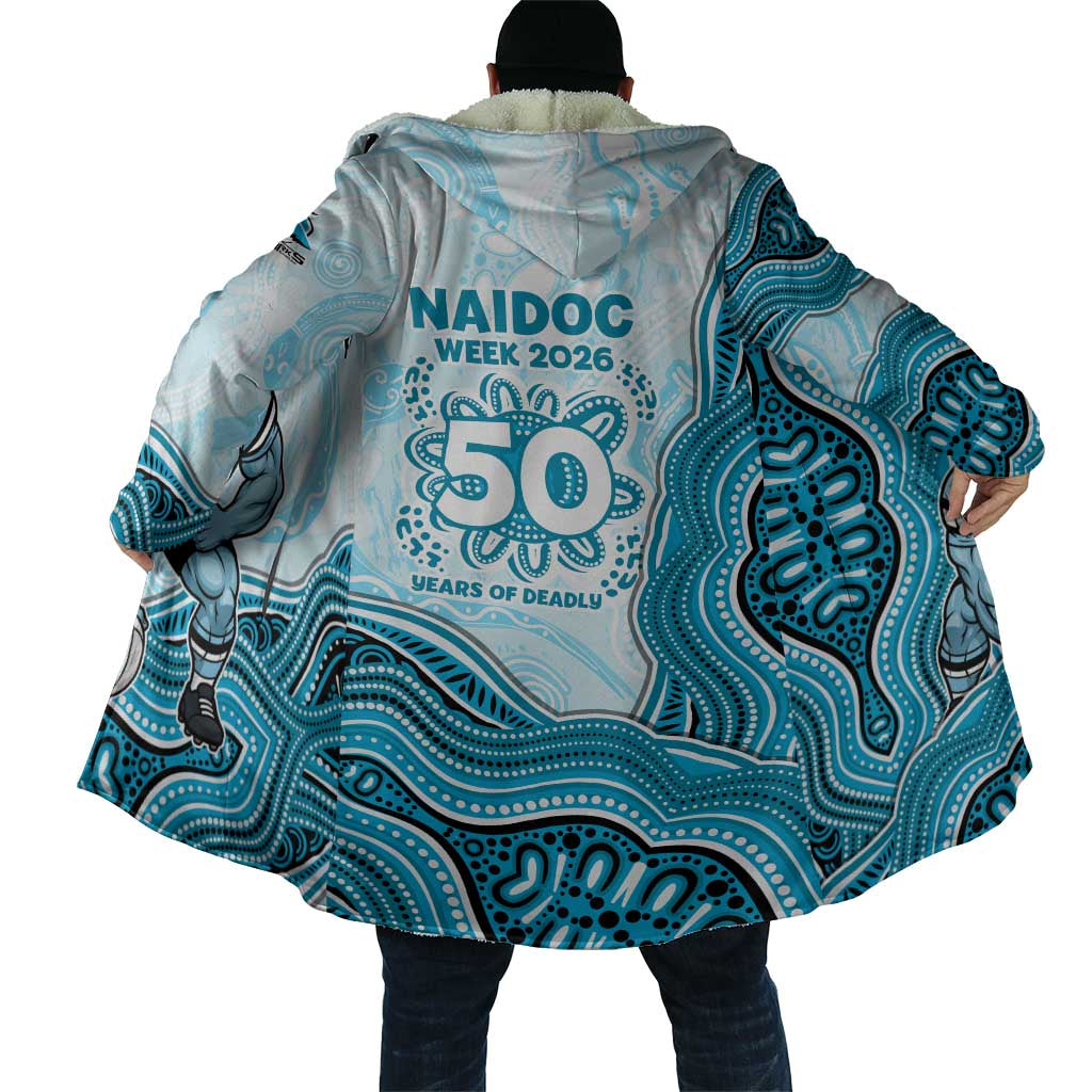 Cronulla Sharks NAIDOC Week 2026 Cloak First Nations of Australia Aboriginal Mascot Rugby