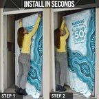 Cronulla Sharks NAIDOC Week 2026 Door Cover First Nations of Australia Aboriginal Mascot Rugby