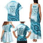 Cronulla Sharks NAIDOC Week 2026 Family Matching Tank Maxi Dress and Hawaiian Shirt First Nations of Australia Aboriginal Mascot Rugby