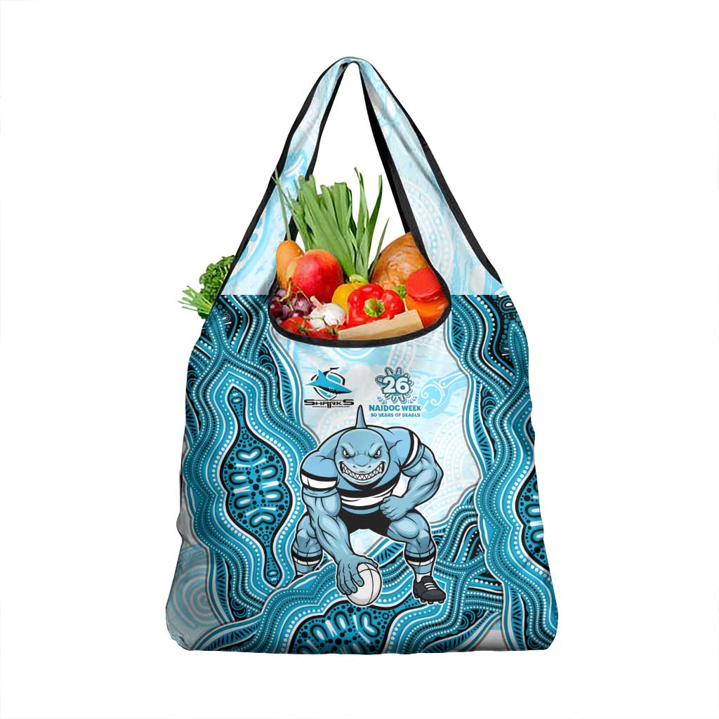 Cronulla Sharks NAIDOC Week 2026 Grocery Bag First Nations of Australia Aboriginal Mascot Rugby