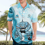 Cronulla Sharks NAIDOC Week 2026 Hawaiian Shirt First Nations of Australia Aboriginal Mascot Rugby