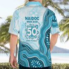 Cronulla Sharks NAIDOC Week 2026 Hawaiian Shirt First Nations of Australia Aboriginal Mascot Rugby