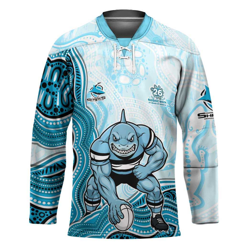 Cronulla Sharks NAIDOC Week 2026 Hockey Jersey First Nations of Australia Aboriginal Mascot Rugby