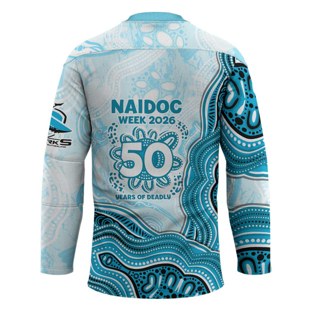 Cronulla Sharks NAIDOC Week 2026 Hockey Jersey First Nations of Australia Aboriginal Mascot Rugby
