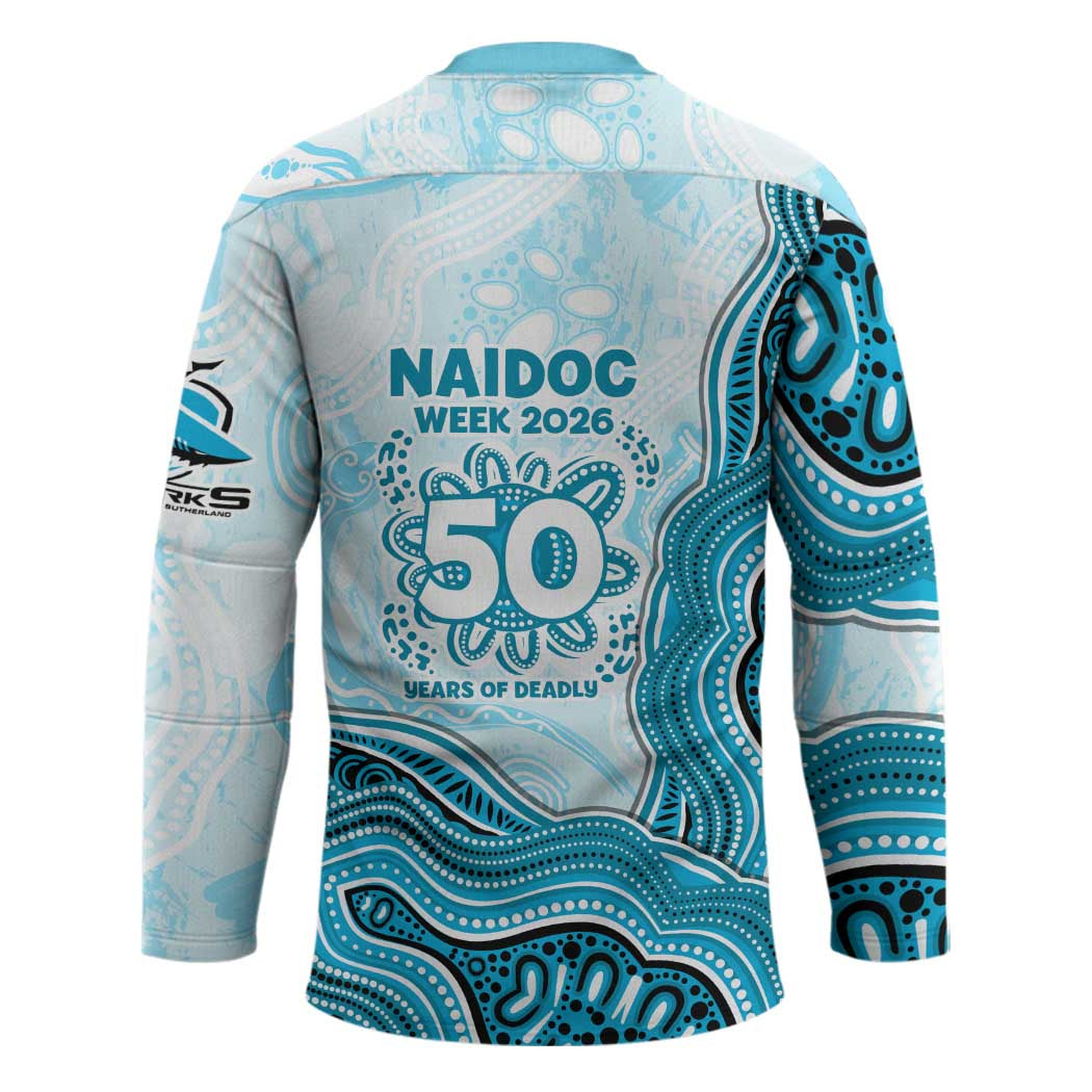 Cronulla Sharks NAIDOC Week 2026 Hockey Jersey First Nations of Australia Aboriginal Mascot Rugby