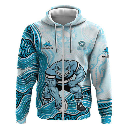 Cronulla Sharks NAIDOC Week 2026 Hoodie First Nations of Australia Aboriginal Mascot Rugby