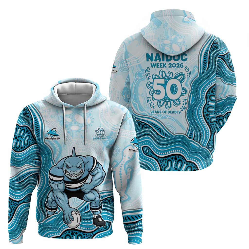 Cronulla Sharks NAIDOC Week 2026 Hoodie First Nations of Australia Aboriginal Mascot Rugby