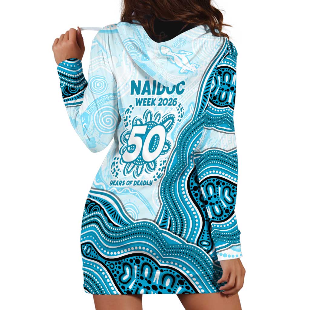 Cronulla Sharks NAIDOC Week 2026 Hoodie Dress First Nations of Australia Aboriginal Mascot Rugby
