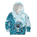 Cronulla Sharks NAIDOC Week 2026 Kid Hoodie First Nations of Australia Aboriginal Mascot Rugby