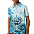 Cronulla Sharks NAIDOC Week 2026 Kid Polo Shirt First Nations of Australia Aboriginal Mascot Rugby