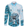 Cronulla Sharks NAIDOC Week 2026 Long Sleeve Button Shirt First Nations of Australia Aboriginal Mascot Rugby