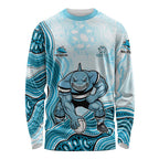Cronulla Sharks NAIDOC Week 2026 Long Sleeve Shirt First Nations of Australia Aboriginal Mascot Rugby