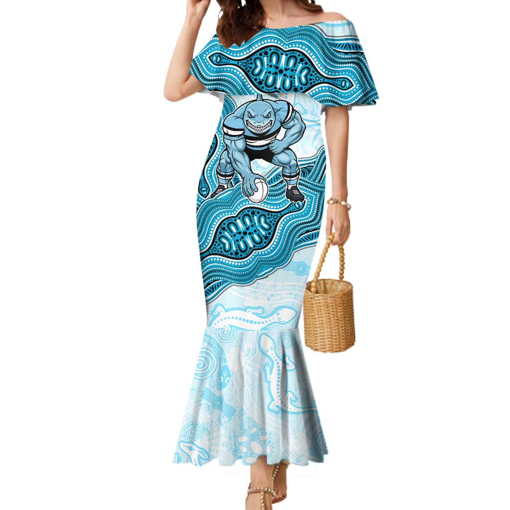 Cronulla Sharks NAIDOC Week 2026 Mermaid Dress First Nations of Australia Aboriginal Mascot Rugby