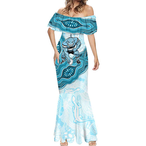 Cronulla Sharks NAIDOC Week 2026 Mermaid Dress First Nations of Australia Aboriginal Mascot Rugby