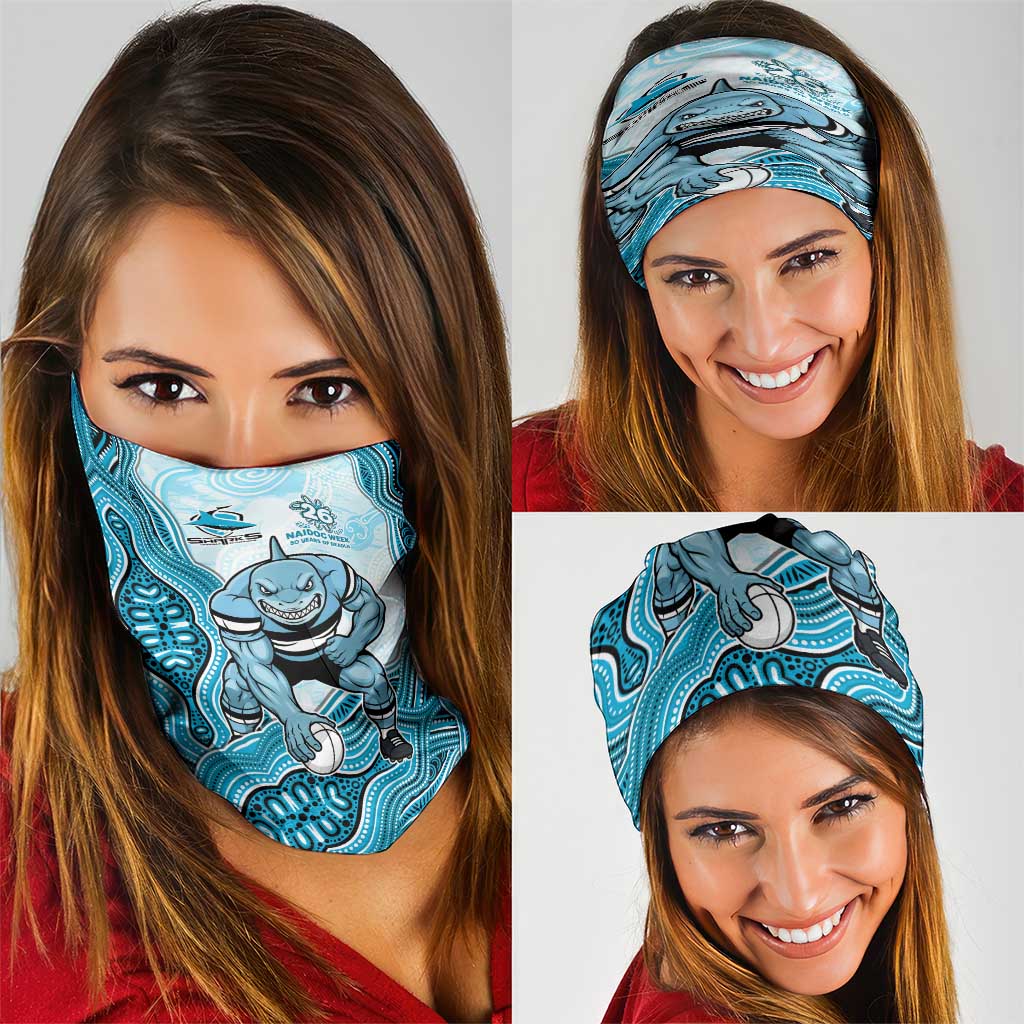 Cronulla Sharks NAIDOC Week 2026 Neck Gaiter First Nations of Australia Aboriginal Mascot Rugby