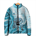 Cronulla Sharks NAIDOC Week 2026 Padded Jacket First Nations of Australia Aboriginal Mascot Rugby