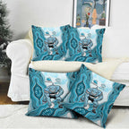 Cronulla Sharks NAIDOC Week 2026 Pillow Cover First Nations of Australia Aboriginal Mascot Rugby