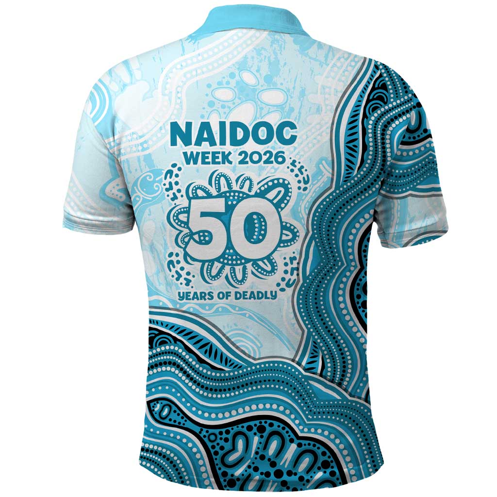 Cronulla Sharks NAIDOC Week 2026 Polo Shirt First Nations of Australia Aboriginal Mascot Rugby