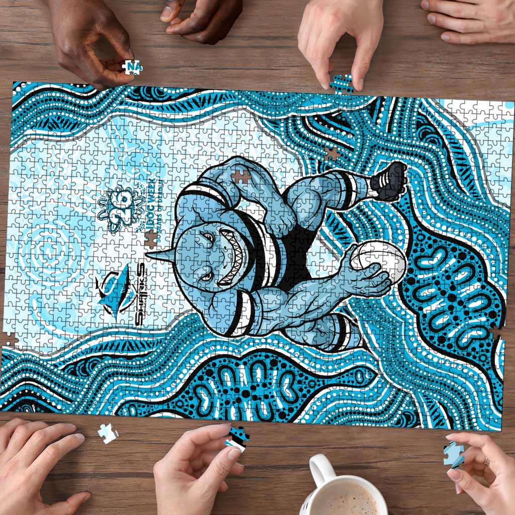 Cronulla Sharks NAIDOC Week 2026 Puzzle First Nations of Australia Aboriginal Mascot Rugby