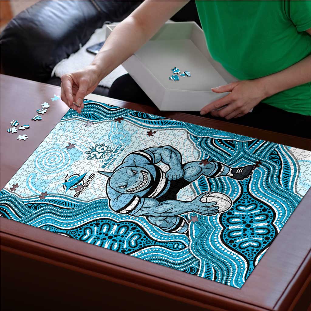 Cronulla Sharks NAIDOC Week 2026 Puzzle First Nations of Australia Aboriginal Mascot Rugby