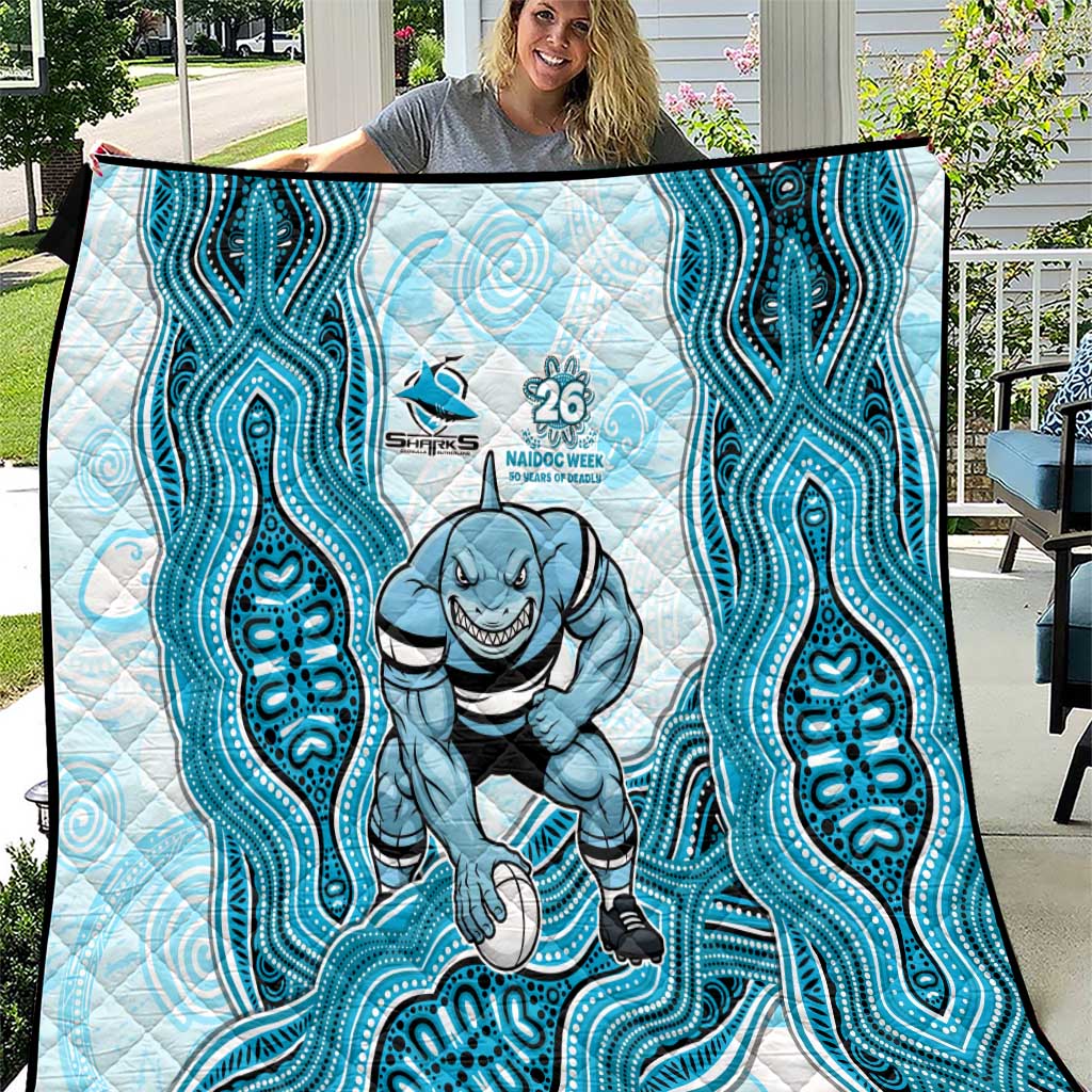 Cronulla Sharks NAIDOC Week 2026 Quilt First Nations of Australia Aboriginal Mascot Rugby