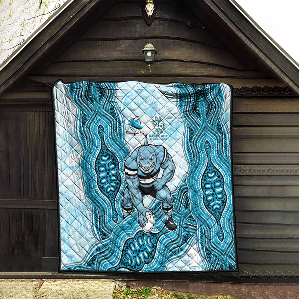 Cronulla Sharks NAIDOC Week 2026 Quilt First Nations of Australia Aboriginal Mascot Rugby