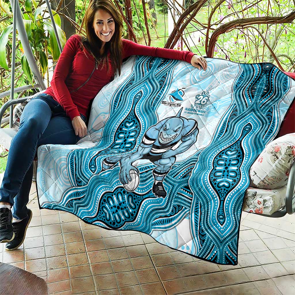 Cronulla Sharks NAIDOC Week 2026 Quilt First Nations of Australia Aboriginal Mascot Rugby
