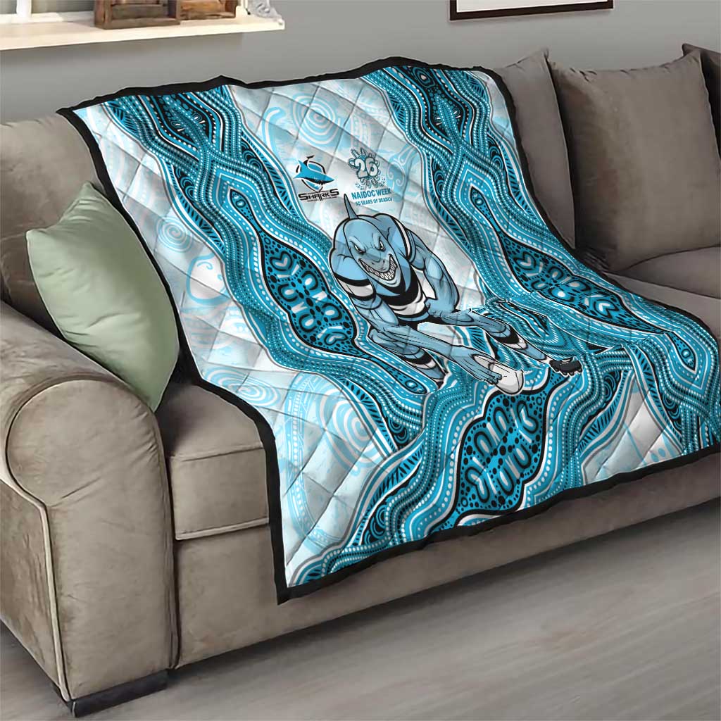 Cronulla Sharks NAIDOC Week 2026 Quilt First Nations of Australia Aboriginal Mascot Rugby
