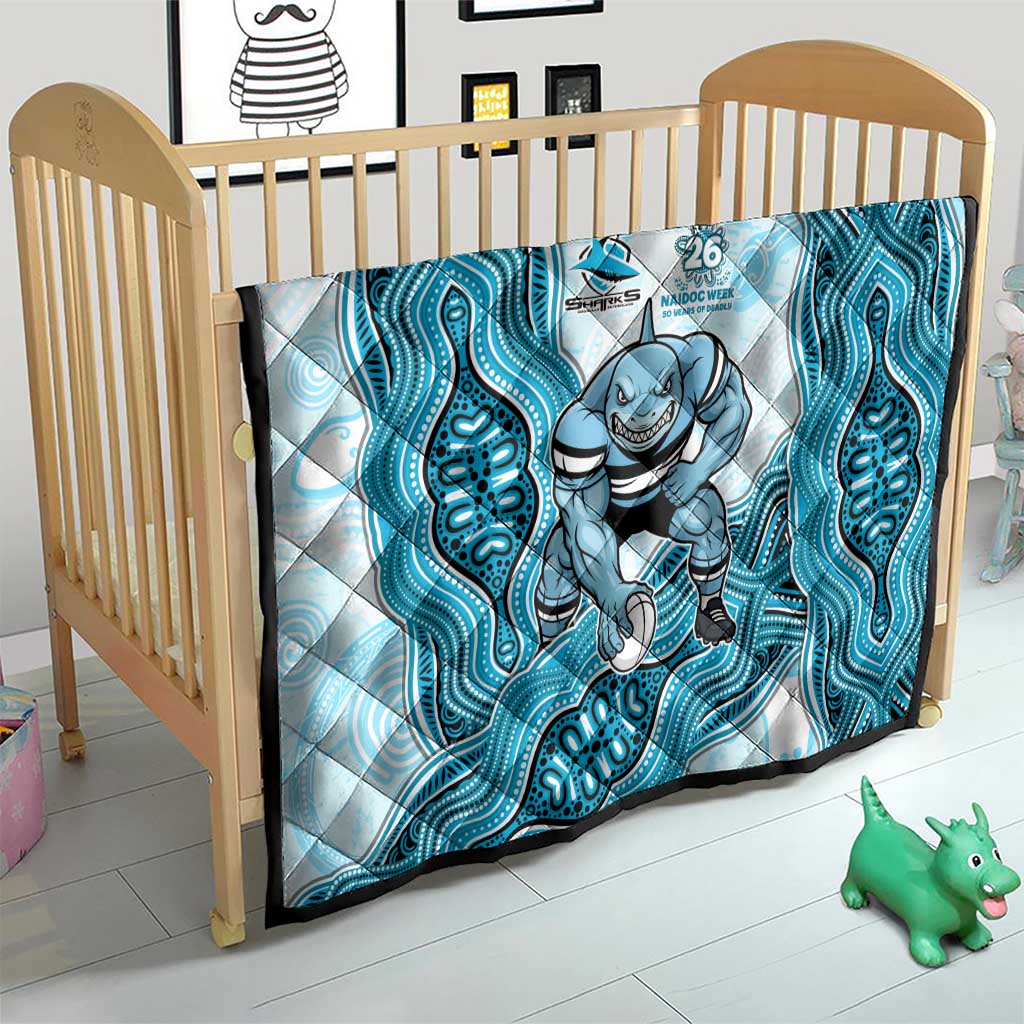 Cronulla Sharks NAIDOC Week 2026 Quilt First Nations of Australia Aboriginal Mascot Rugby