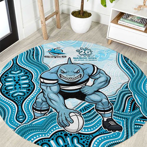 Cronulla Sharks NAIDOC Week 2026 Round Carpet First Nations of Australia Aboriginal Mascot Rugby