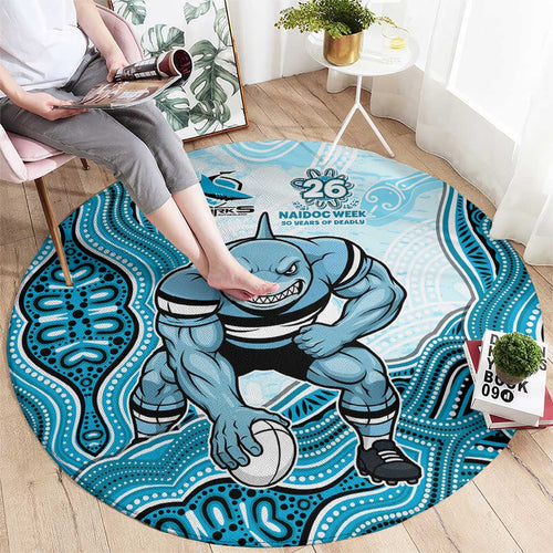 Cronulla Sharks NAIDOC Week 2026 Round Carpet First Nations of Australia Aboriginal Mascot Rugby