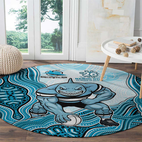 Cronulla Sharks NAIDOC Week 2026 Round Carpet First Nations of Australia Aboriginal Mascot Rugby
