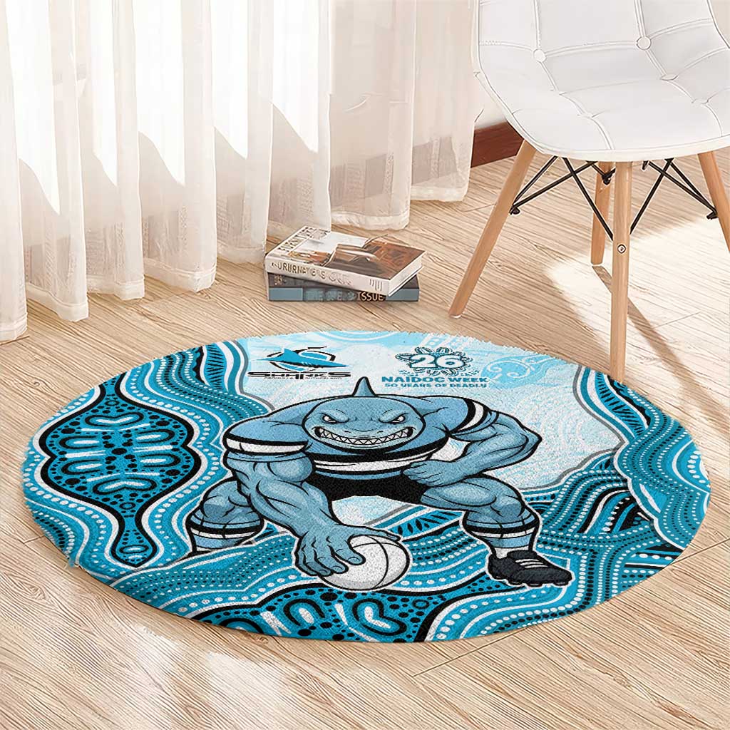 Cronulla Sharks NAIDOC Week 2026 Round Carpet First Nations of Australia Aboriginal Mascot Rugby