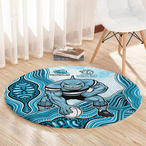Cronulla Sharks NAIDOC Week 2026 Round Carpet First Nations of Australia Aboriginal Mascot Rugby