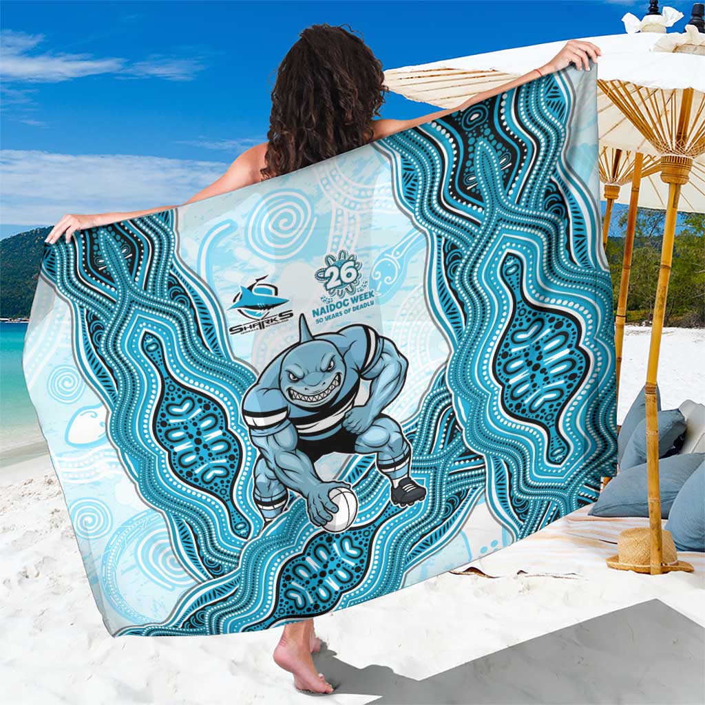 Cronulla Sharks NAIDOC Week 2026 Sarong First Nations of Australia Aboriginal Mascot Rugby
