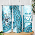 Cronulla Sharks NAIDOC Week 2026 Skinny Tumbler First Nations of Australia Aboriginal Mascot Rugby