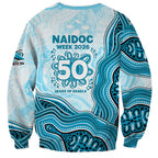 Cronulla Sharks NAIDOC Week 2026 Sweatshirt First Nations of Australia Aboriginal Mascot Rugby