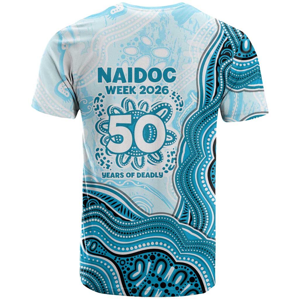 Cronulla Sharks NAIDOC Week 2026 T Shirt First Nations of Australia Aboriginal Mascot Rugby