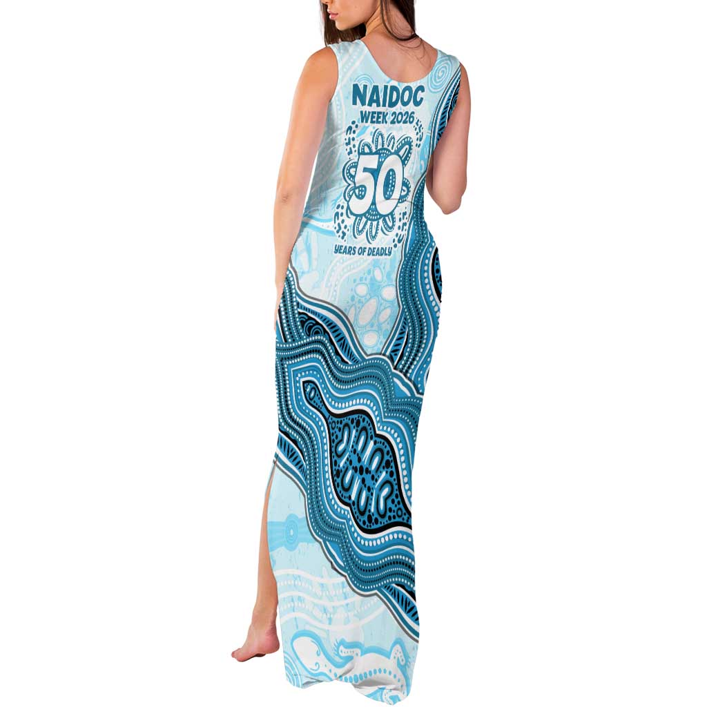 Cronulla Sharks NAIDOC Week 2026 Tank Maxi Dress First Nations of Australia Aboriginal Mascot Rugby