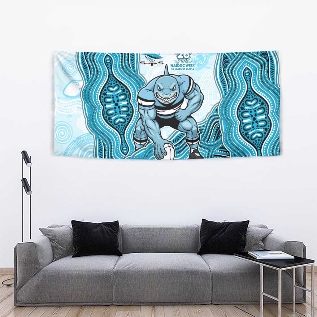 Cronulla Sharks NAIDOC Week 2026 Tapestry First Nations of Australia Aboriginal Mascot Rugby