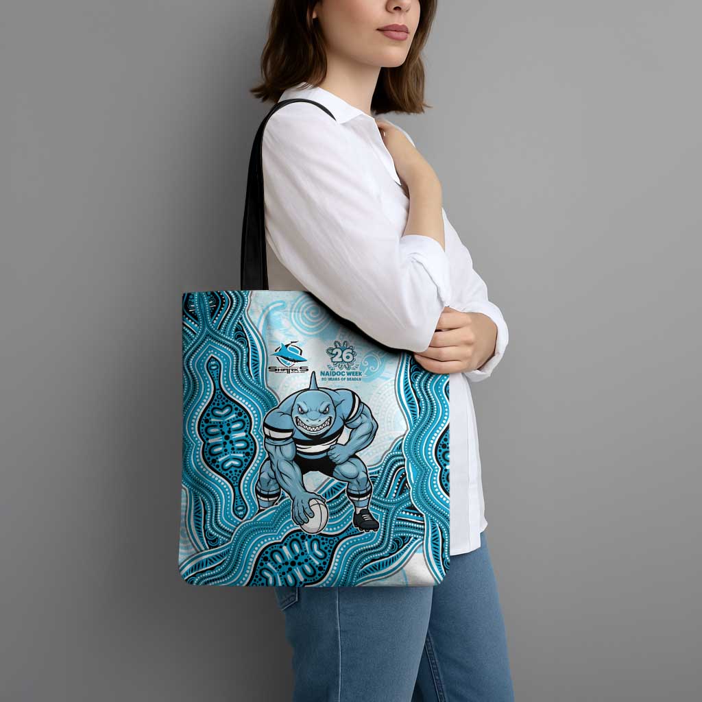 Cronulla Sharks NAIDOC Week 2026 Tote Bag First Nations of Australia Aboriginal Mascot Rugby