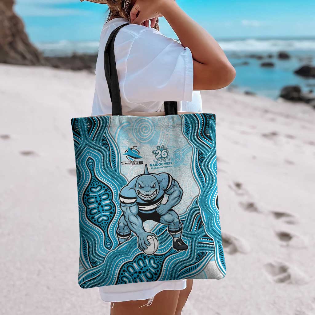 Cronulla Sharks NAIDOC Week 2026 Tote Bag First Nations of Australia Aboriginal Mascot Rugby