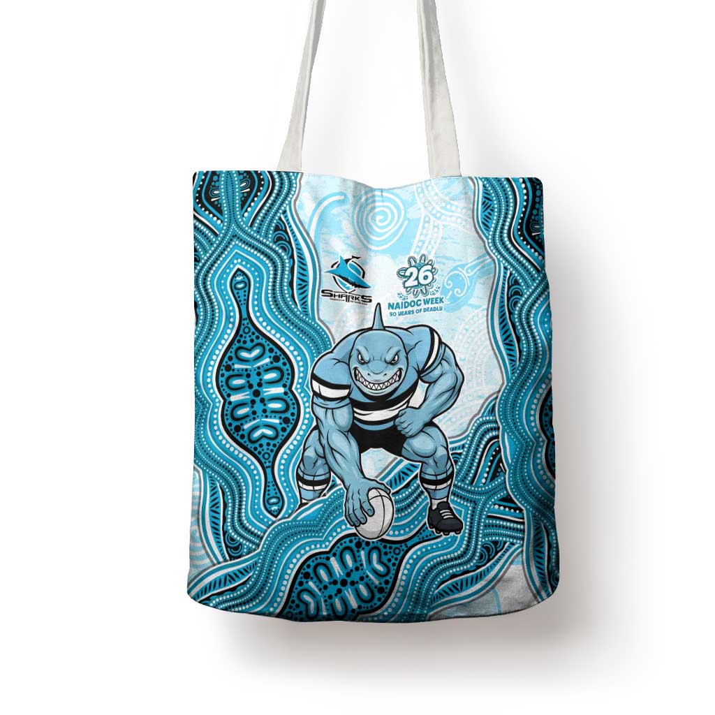 Cronulla Sharks NAIDOC Week 2026 Tote Bag First Nations of Australia Aboriginal Mascot Rugby