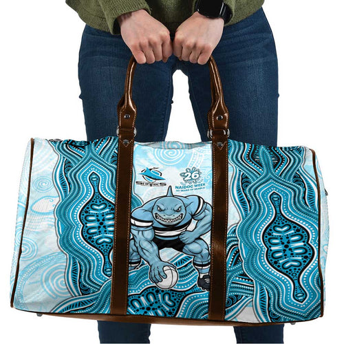 Cronulla Sharks NAIDOC Week 2026 Travel Bag First Nations of Australia Aboriginal Mascot Rugby