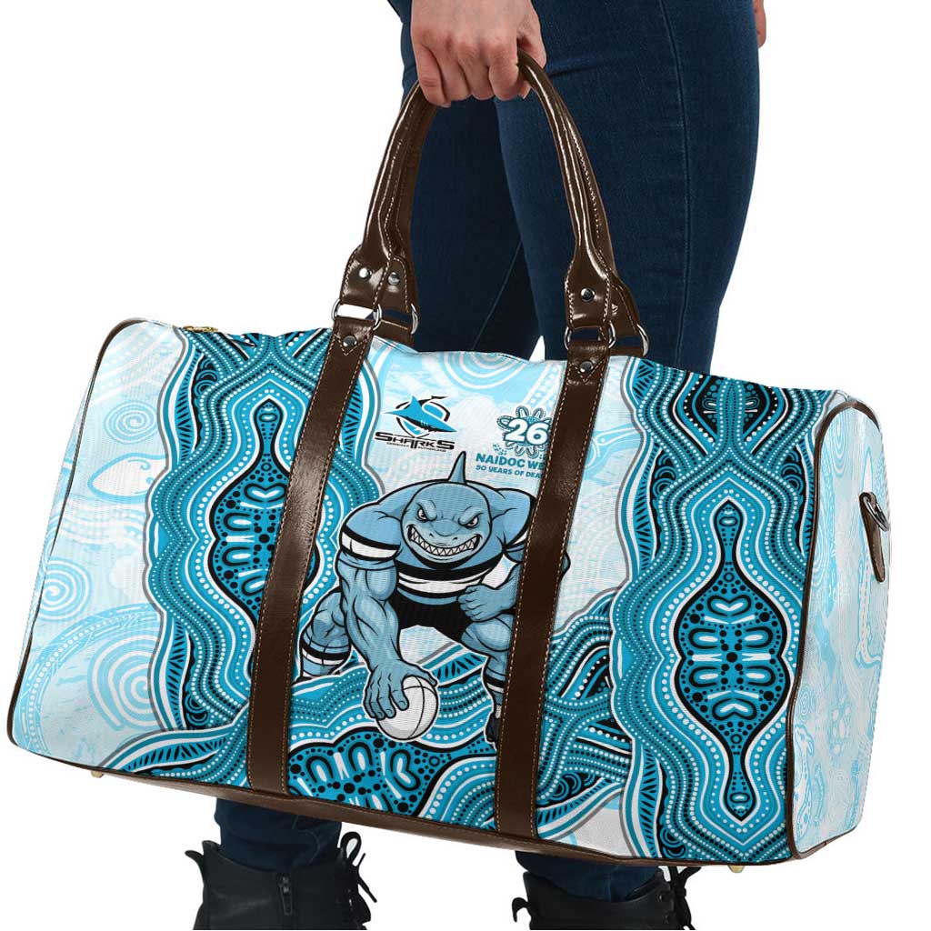 Cronulla Sharks NAIDOC Week 2026 Travel Bag First Nations of Australia Aboriginal Mascot Rugby