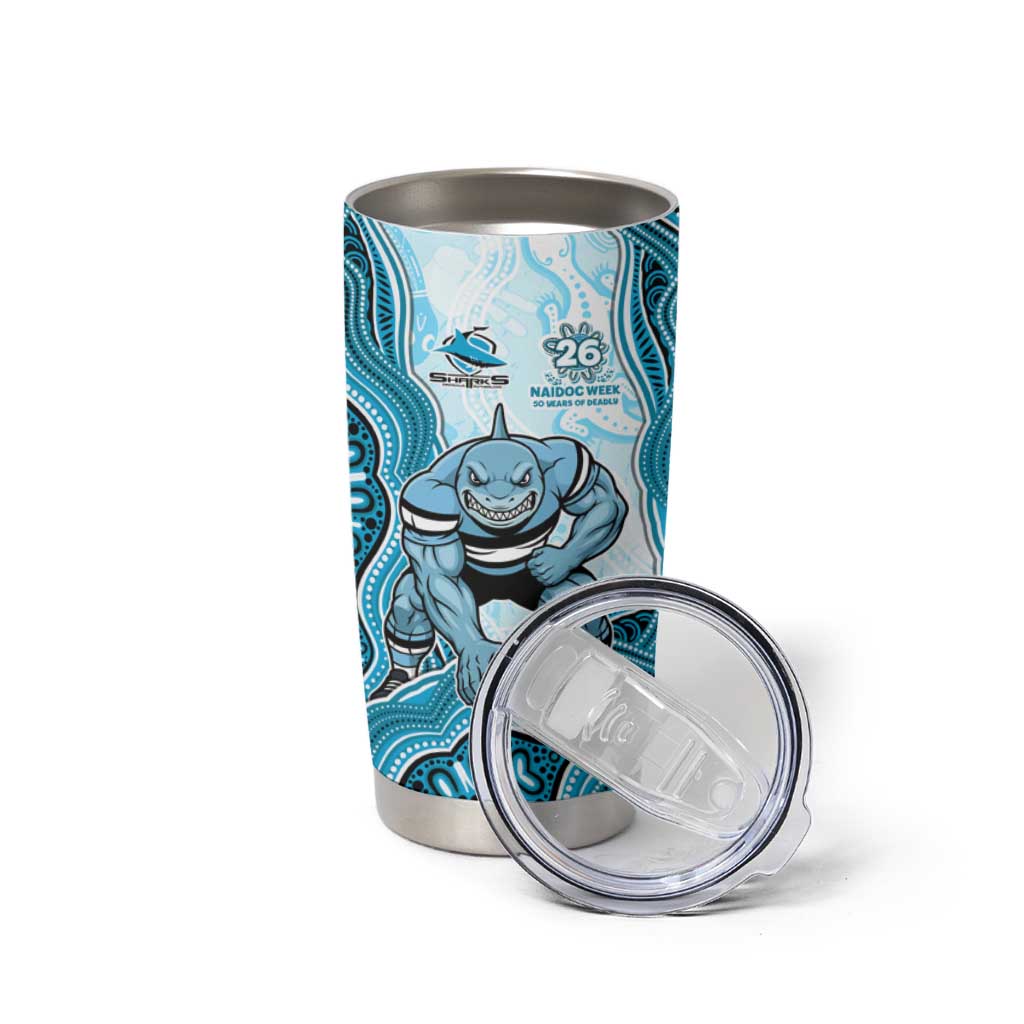 Cronulla Sharks NAIDOC Week 2026 Tumbler Cup First Nations of Australia Aboriginal Mascot Rugby