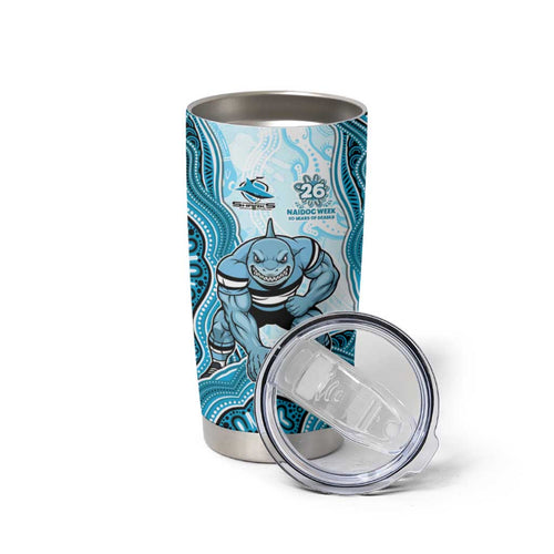 Cronulla Sharks NAIDOC Week 2026 Tumbler Cup First Nations of Australia Aboriginal Mascot Rugby