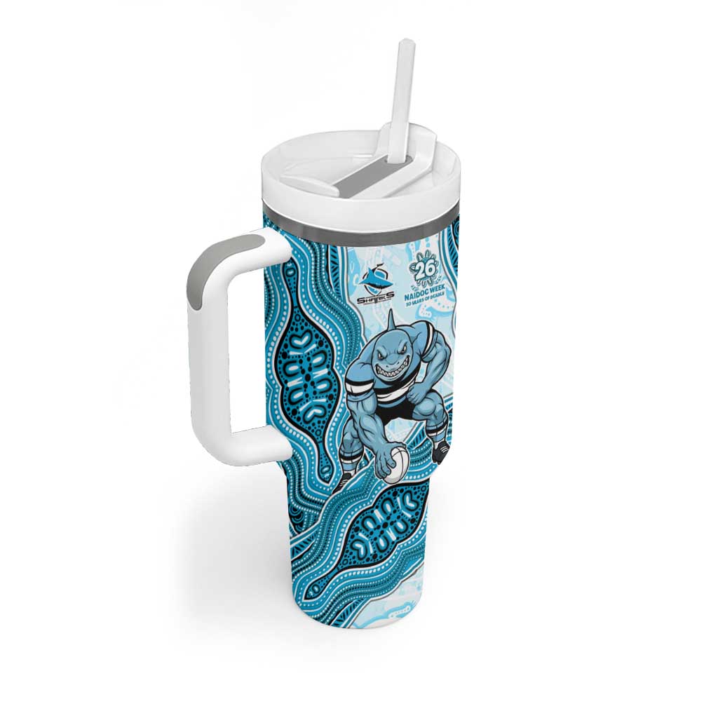 Cronulla Sharks NAIDOC Week 2026 Tumbler With Handle First Nations of Australia Aboriginal Mascot Rugby