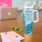 Cronulla Sharks NAIDOC Week 2026 Tumbler With Handle First Nations of Australia Aboriginal Mascot Rugby