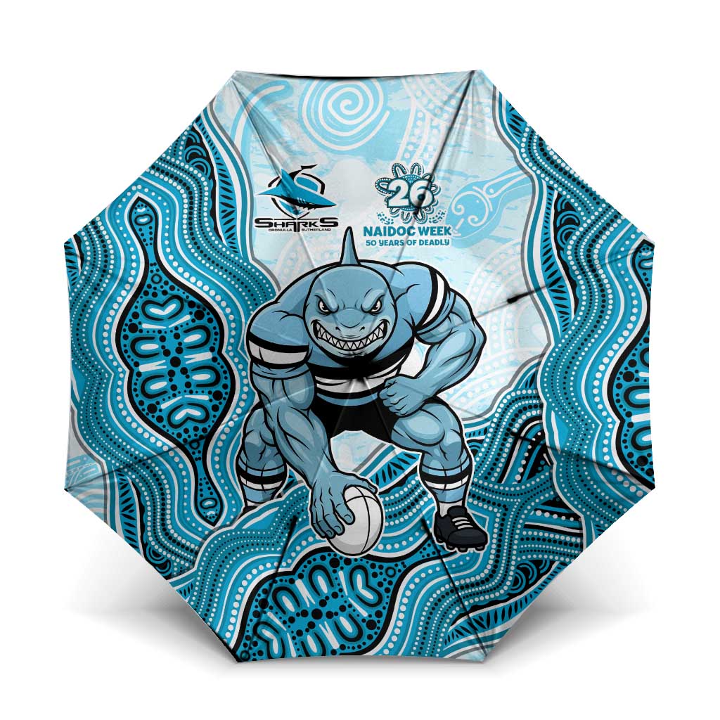 Cronulla Sharks NAIDOC Week 2026 Umbrella First Nations of Australia Aboriginal Mascot Rugby